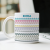 Custom Hidden Swear Message Funny Office Gift For Work Bestie - Personalized Print Full Mug CH07 895908