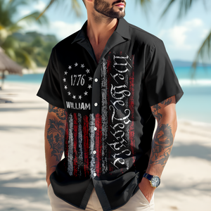 Custom Name We The People Hawaii Shirt TH10 896383