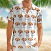Custom Pet Portrait Hawaii Shirt Gift For Pet Lovers CH07 911012