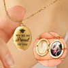 Custom Photo We're So Proud Of You Graduation Gift Locket Necklace HA75 892238