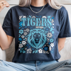 Custom Mascot Comfort Shirt, Floral School Spirit Tee, Football Game Day, Back to School Gift HO82 903044
