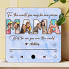 Custom Photo Mom To Me You Are The World Music Fridge Magnet HA75 891974