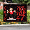 Personalized Congrats Graduate Class Of 2026 Yard Sign HO82 901344