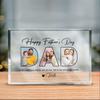 Custom Photo Happy Father's Day Acrylic Block Plaque, Unique Keepsake HO82 894014