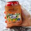 Personalized You & Me We Got This Camping Leather Can Cooler Holder TH10 894087