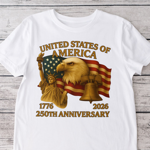 United States Of America 250th Anniversary Bright Shirt HA75 898042