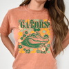 Custom Mascot Comfort Shirt, Floral School Spirit Tee, Football Game Day, Back to School Gift HO82 903044