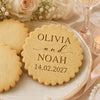 Personalized Wedding Cookie Stamp Bride & Groom Cookie Cutter, Bridal Shower Baking Gift CH07 180272