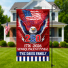 Custom Family Name Flag 250 Years America Garden Flag CH07 910626