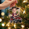 Custom Photo Golfer Christmas Acrylic Ornament For Golf Loving LM32 893835