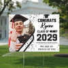 Custom Photo Class of 2026 Personalized Yard Sign Graduation Party Decor CH07 895432