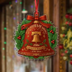250 Years Anniversary United States of America Acrylic Ornament HA75 897804