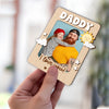 Custom Photo Daddy I Love You Car Visor Father's Day Gift LM32 668959
