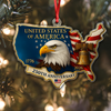 United States 250th Anniversary Acrylic Ornament HA75 897806
