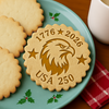 250 Years Of America Anniversary 1776 - 2026 Eagle Cookie Stamp CH07 910630