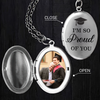 Custom Photo We're So Proud Of You Graduation Gift Locket Necklace HA75 892238