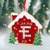Personalized Family Crossword Puzzle Layered Wood Ornament, Family Keepsake, Christmas Gifts HA75 919282