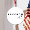 Freedom Charlie Kirk Christmas Acrylic Ornament TH10 64591