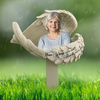 Custom Photo Your Wings Were Ready Memorial Garden Stake TH10 892843
