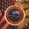 United States Of America 1776 - 2026 250 Years Glass Ornament HA75 898106