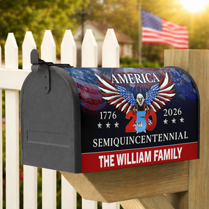 250 Years America Semiquincentennial Mailbox Cover Patriotic Decor CH07 910228