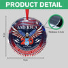 250 Years America Semiquincentennial Personalized Glass Ornament HA75 898538