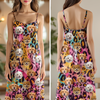 Custom Photo Dog And Leopard Summer Hawaii Maxi Dress For Dog Lovers LM32 893317