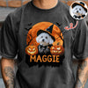 Custom Halloween Dog Photo Comfort Shirt Spooky Season Shirt Dog Lovers Halloween Gift CH07 899430