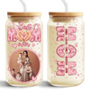 Custom Photo Best Mom Ever Mother's Day Glass Can With Lid TH10 892525