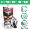 Custom Name Patriotic 250th Anniversary God Bless America Eagle 1776-2026 Fat Tumbler HO82 902254