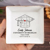 Custom Map Jewelry Dish Personalized Graduation Gift HO82 901614