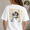 Personalized Vintage Photo Mom, Grandma, Dad, Grandpa Family Comfort Shirt Back HA75 921494