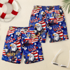 USA 250 Anniversary Eagle 1776-2026 Patriotic Beach Short HA75 920648
