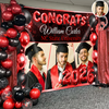 Custom Photo Congrats 2026 Graduation Balloons Backdrop HA75 920468