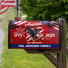 America 250Th Anniversary 1776-2026 Eagle Us Flag Mailbox Cover CH07 910230