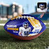 Custom Photo Football Ball Coach Gifts, Team Gifts For Football Lovers CH07 895704