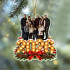 Custom Family Photo Christmas Acrylic Ornament, Personalized Holiday Keepsake HO82 903852