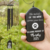 Custom Photo The Melody Of The Wind Carries Your Love Memorial Wind Chimes LM32 893165