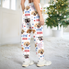 Custom Dog Cat Photo Firework USA Red White Blue Matching Sweatpants LM32 895851