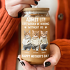 Custom Cute Dog Cat Face Admit It Life Would Be Boring Without Me Glass Can With Lid LM32 893249