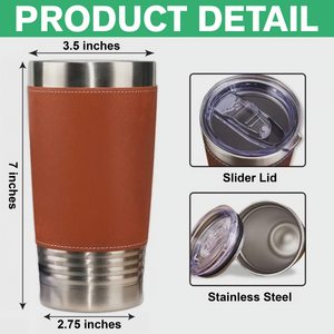 Legend Husband Daddy Leather Tumbler TH10 894055