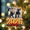 Custom Family Photo Christmas Acrylic Ornament, Personalized Holiday Keepsake HO82 903852