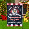 1776-2026 America - 250 Years Of Freedom Personalized Garden Flag HA75 897110