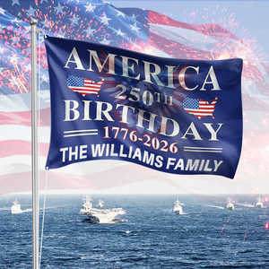 America 250th Birthday 250 Years Double-Sided Flag HA75 898326