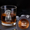 Custom Photo The Dog Father For Dog Lover Whiskey Glass TH10 892783