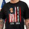 Custom Dog Photo Happy 250 Years Of Freedom Patriot Dark Shirt LM32 895215