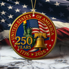 United States Semiquincentennial 250th Anniversary Ceramic Ornament LM32 895203
