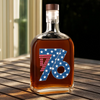 1776 America Patriotic Independence Day Whiskey Bottle HO82 900360