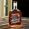250 Years America 250th Anniversary USA 4th of July Whiskey Bottle HO82 894812
