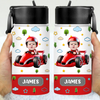 Custom Photo Car Lorry Vehicle Helmet Kid Water Bottle HO82 902968
